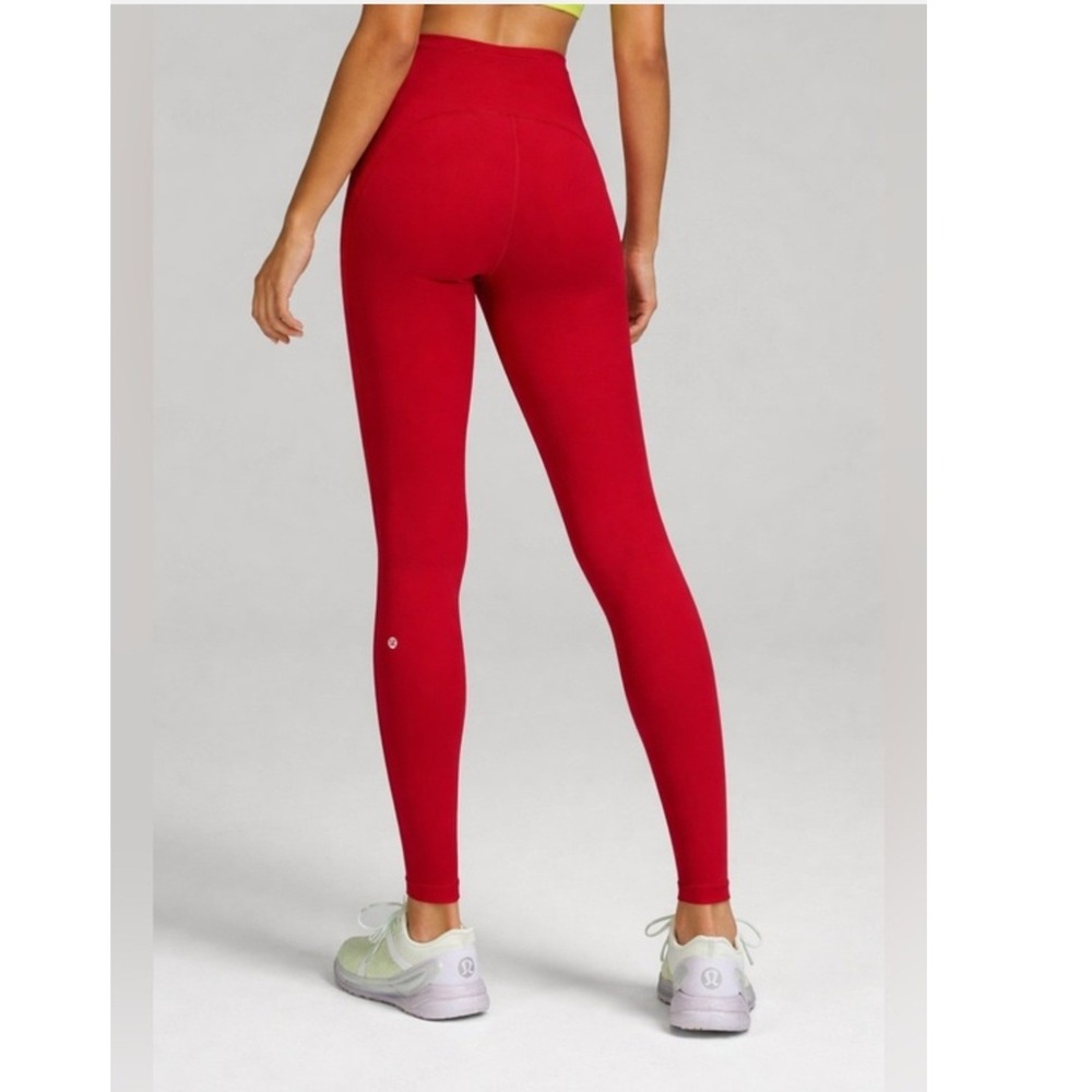 Lululemon Swift Speed High Rise Tight 28 Red Luxtreme Running Leggings LW5CX9S 4